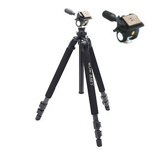 SLIK Pro 500 EZ 多功能鋁合金三腳架+SH-707E雲台