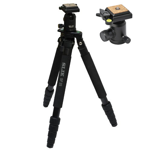 SLIK SF-25平板系列三腳架(附SBH-300DQ雲台)