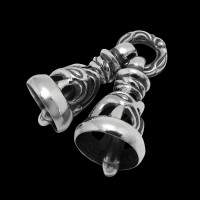 Mating Flight Pendant: Two Dove Bell