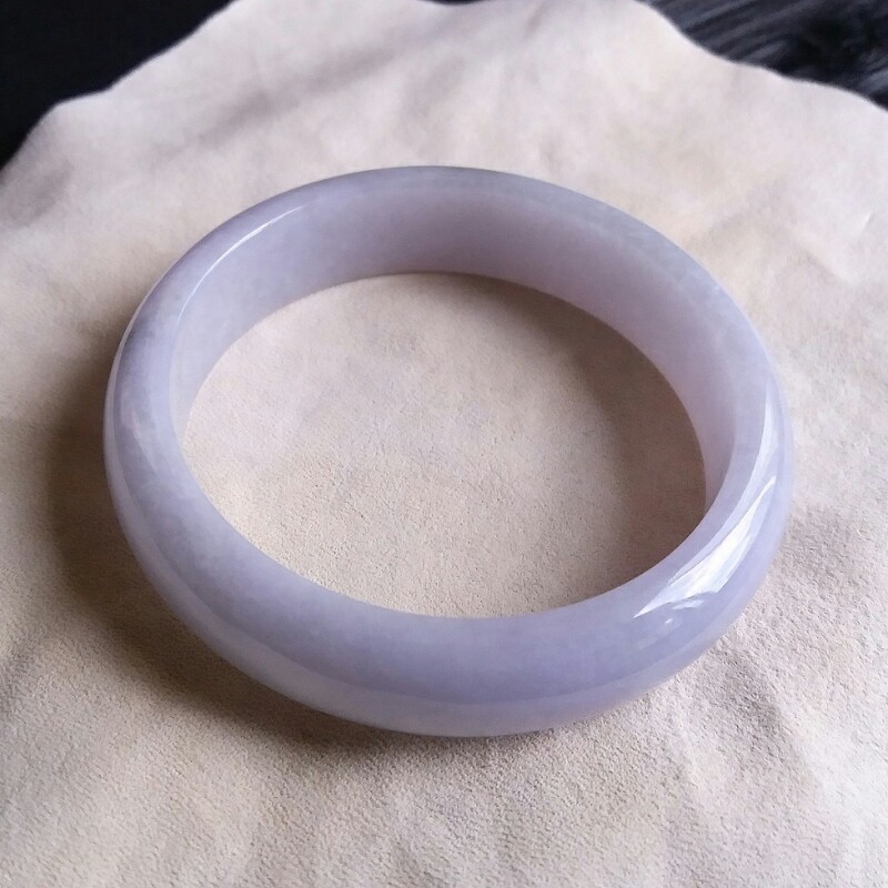 J740 冰紫羅蘭帶烏雞福鐲 52.3mm (1.42)