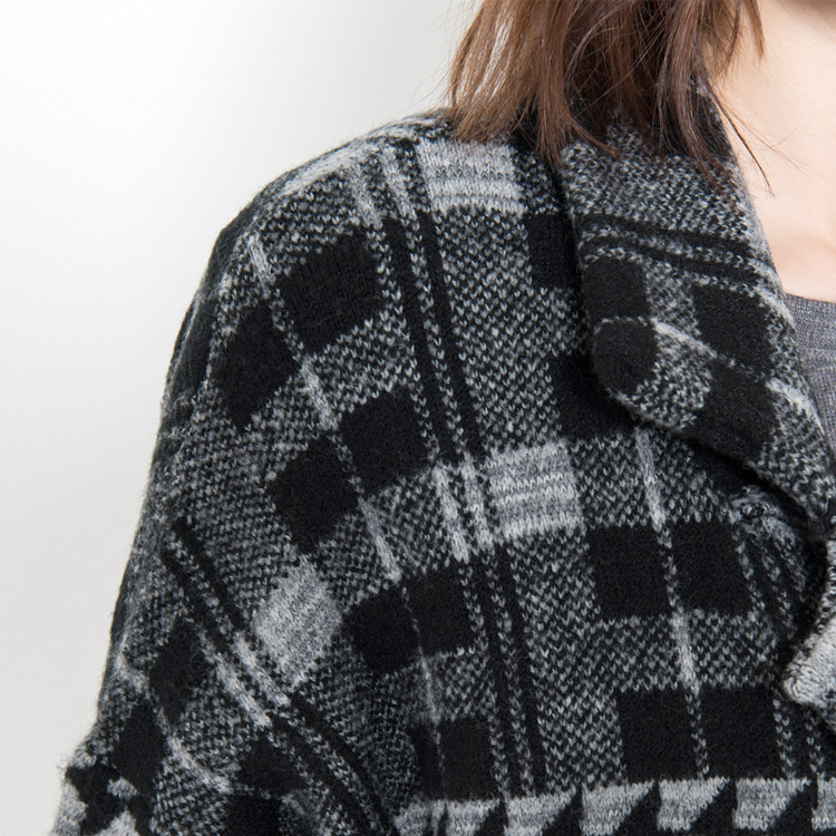 【Silvian Heach】千鳥格紋外套