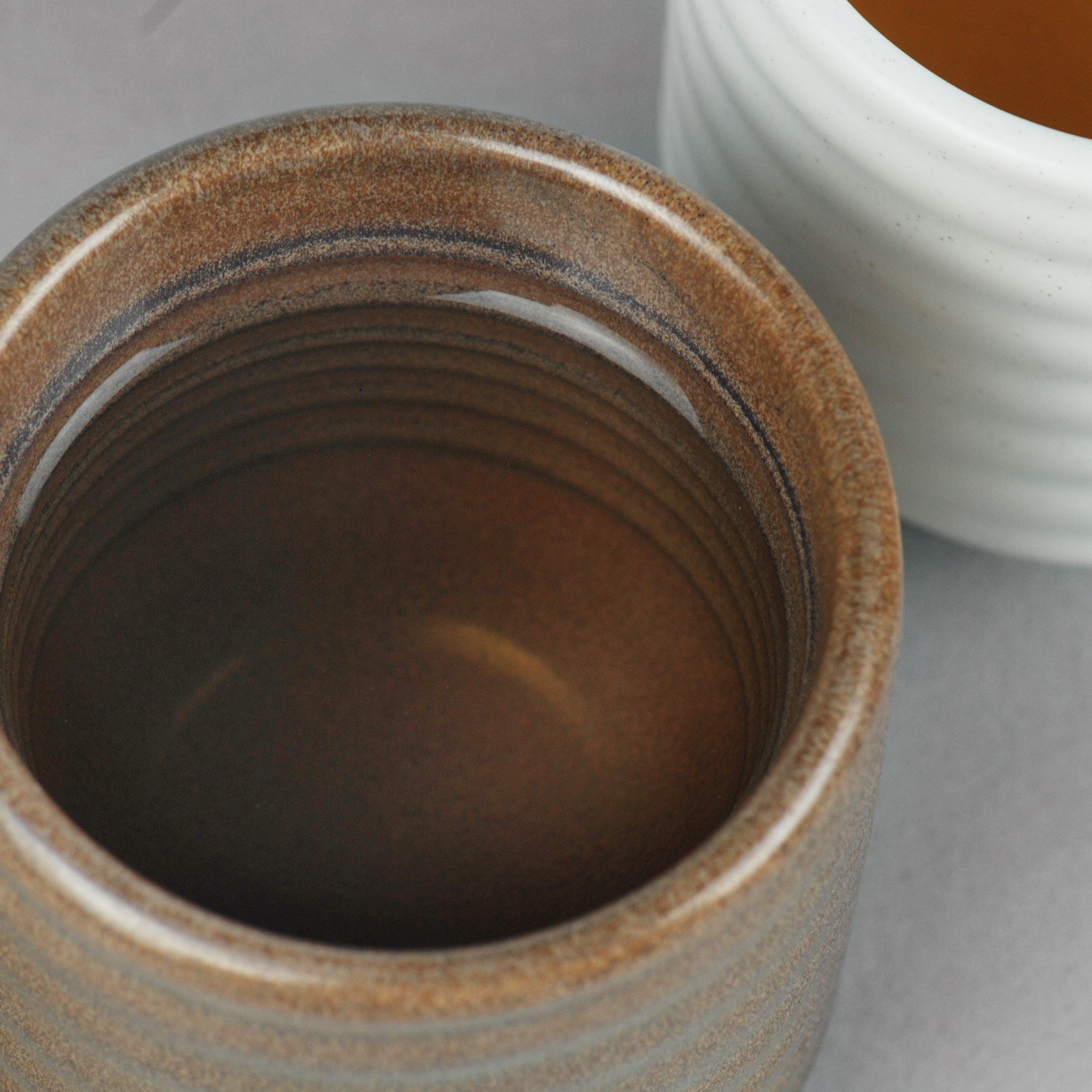 陶瓷茶杯-尼釉棕
