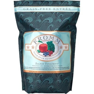 Fromm Grain Free Dry Cat Food  Salmon Tunachovy Recipe．4lb/10lb