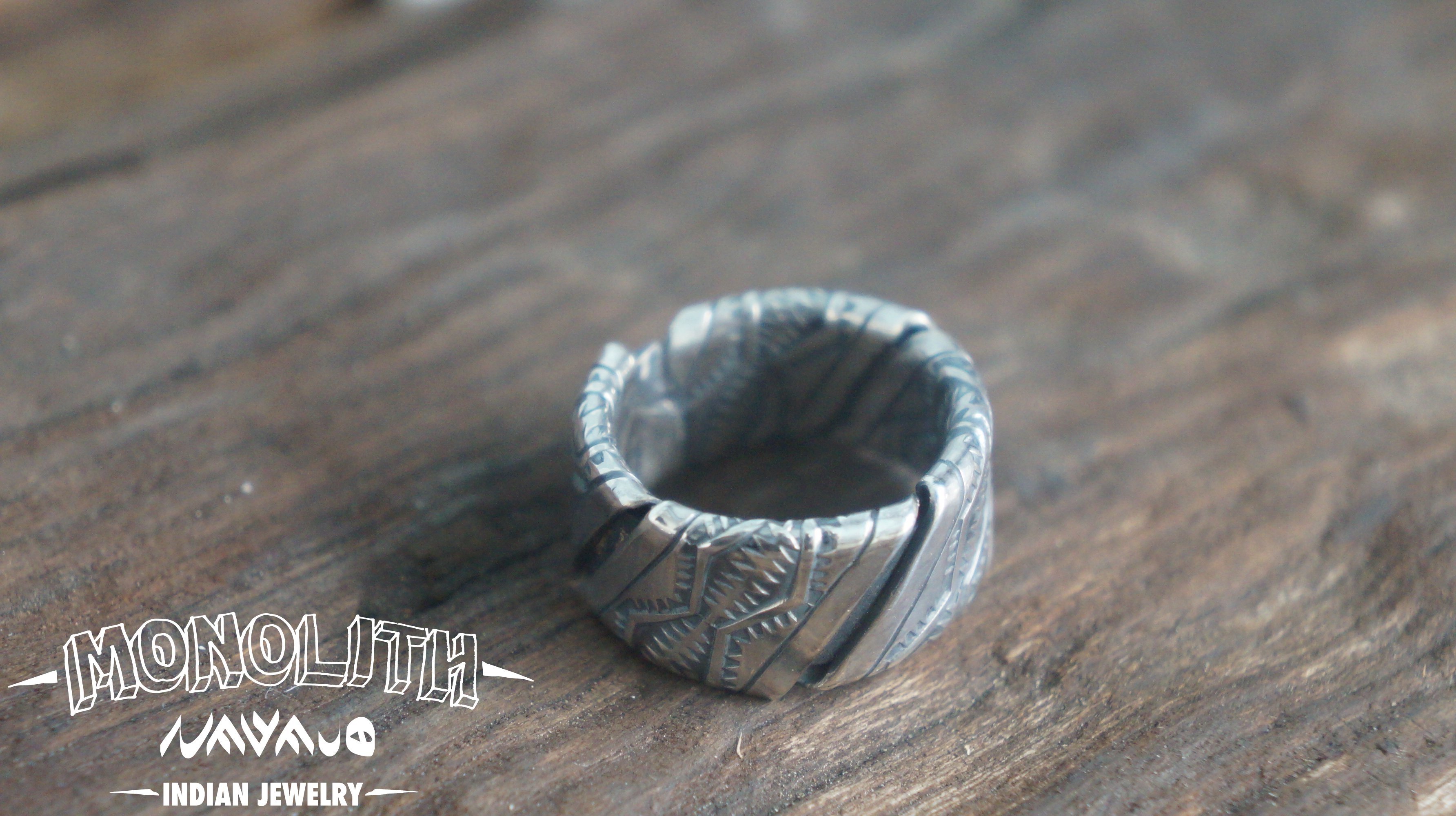 Turquoise Mountain 纏繞打印【戒指】