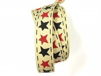 美國派星星/羅紋/15mm