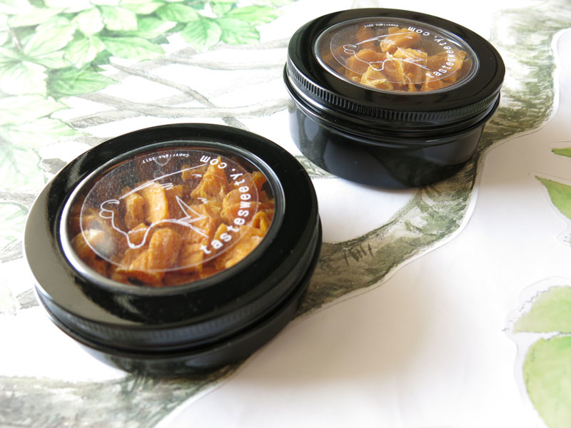 黑熊款金屬小圓盒小巧水果乾