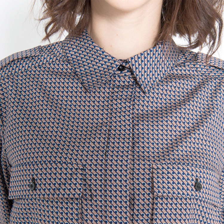 【SILVIAN HEACH】馬賽克襯衫