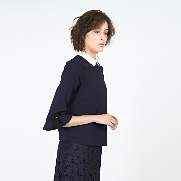 【SILVIAN HEACH】白領五分袖上衣