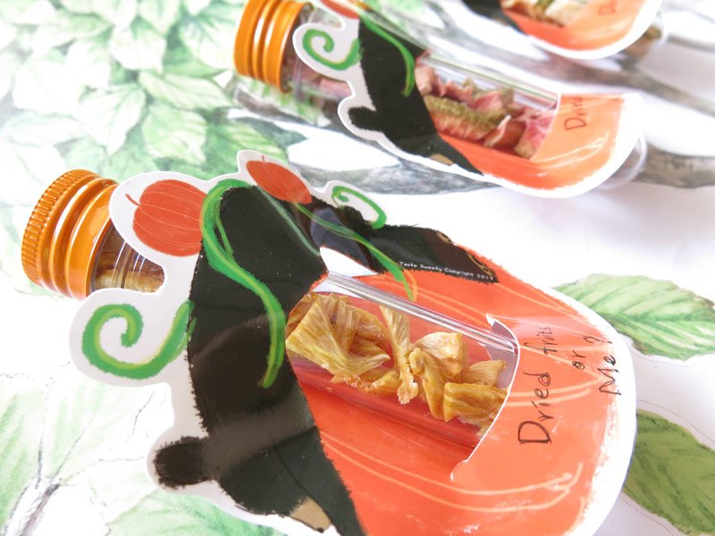 南瓜熊造型試管小巧水果乾