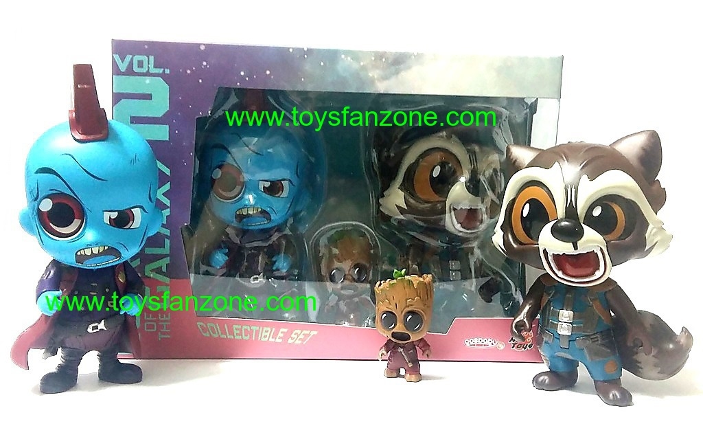 Hot Toys Guardians of Galaxy Rocket Groot Yondu Cosbaby