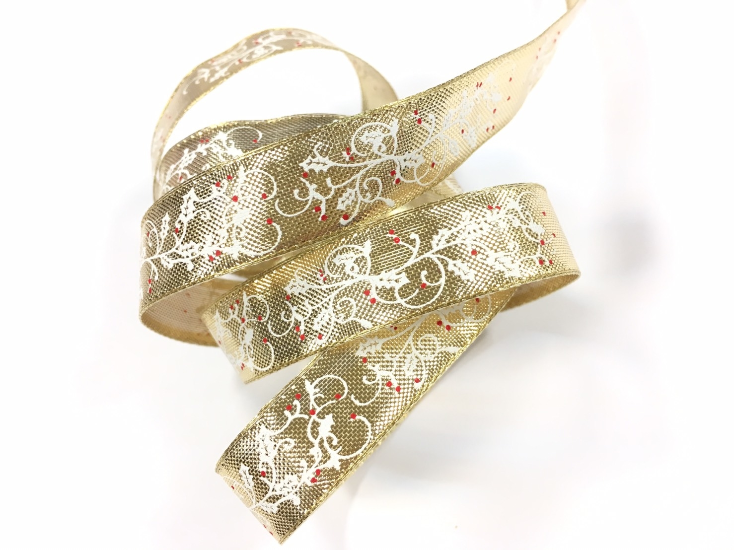 紅果實藤蔓/平滑金蔥