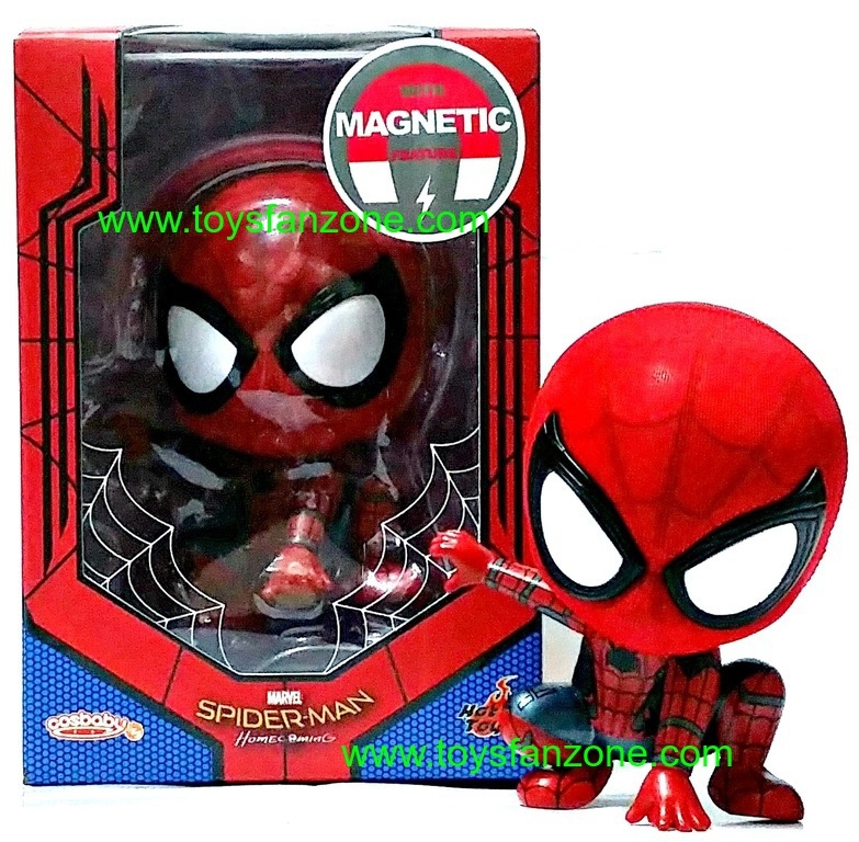 Hot Toys Spider Man Cosbaby Magnetic Feature HomeComing