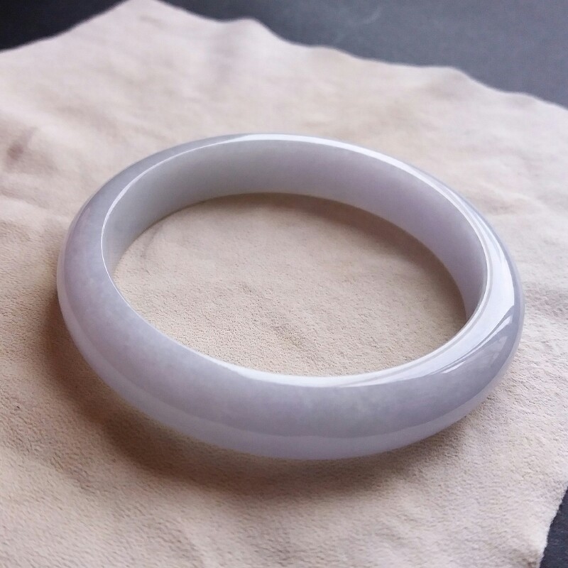 J753 冰紫羅蘭玉鐲 53.4mm (1.43)