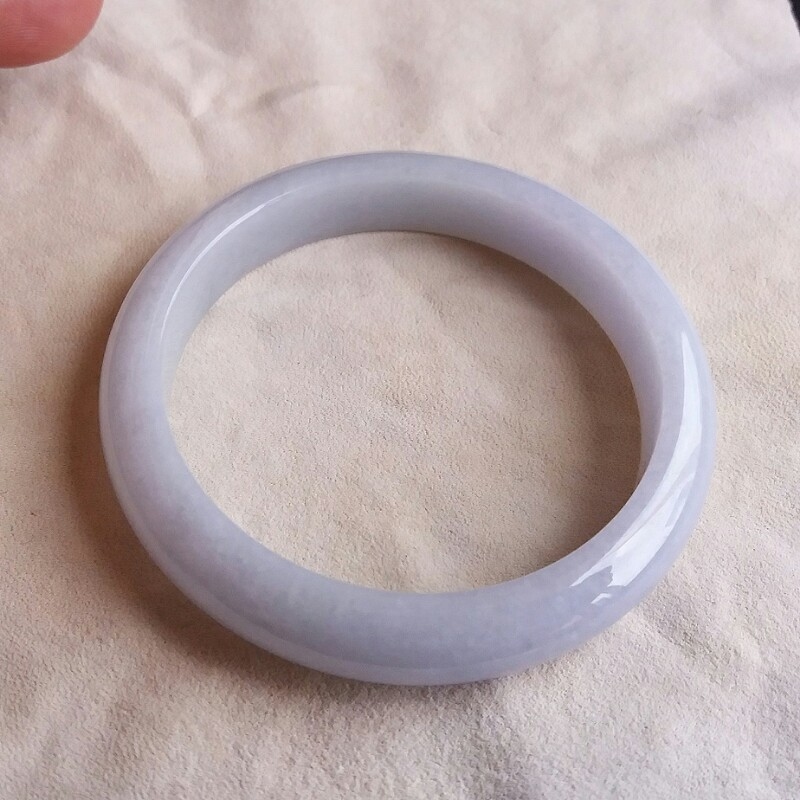 J753 冰紫羅蘭玉鐲 53.4mm (1.43)