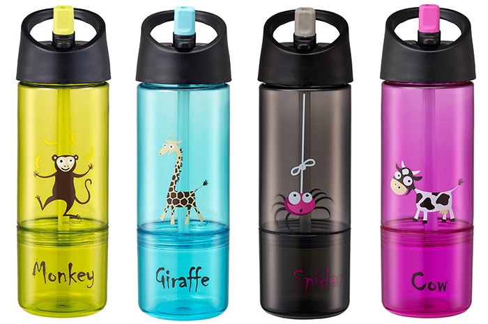 瑞典CARL-OSCAR安全TRITAN™兒童2-IN-1點心盒吸管水壺