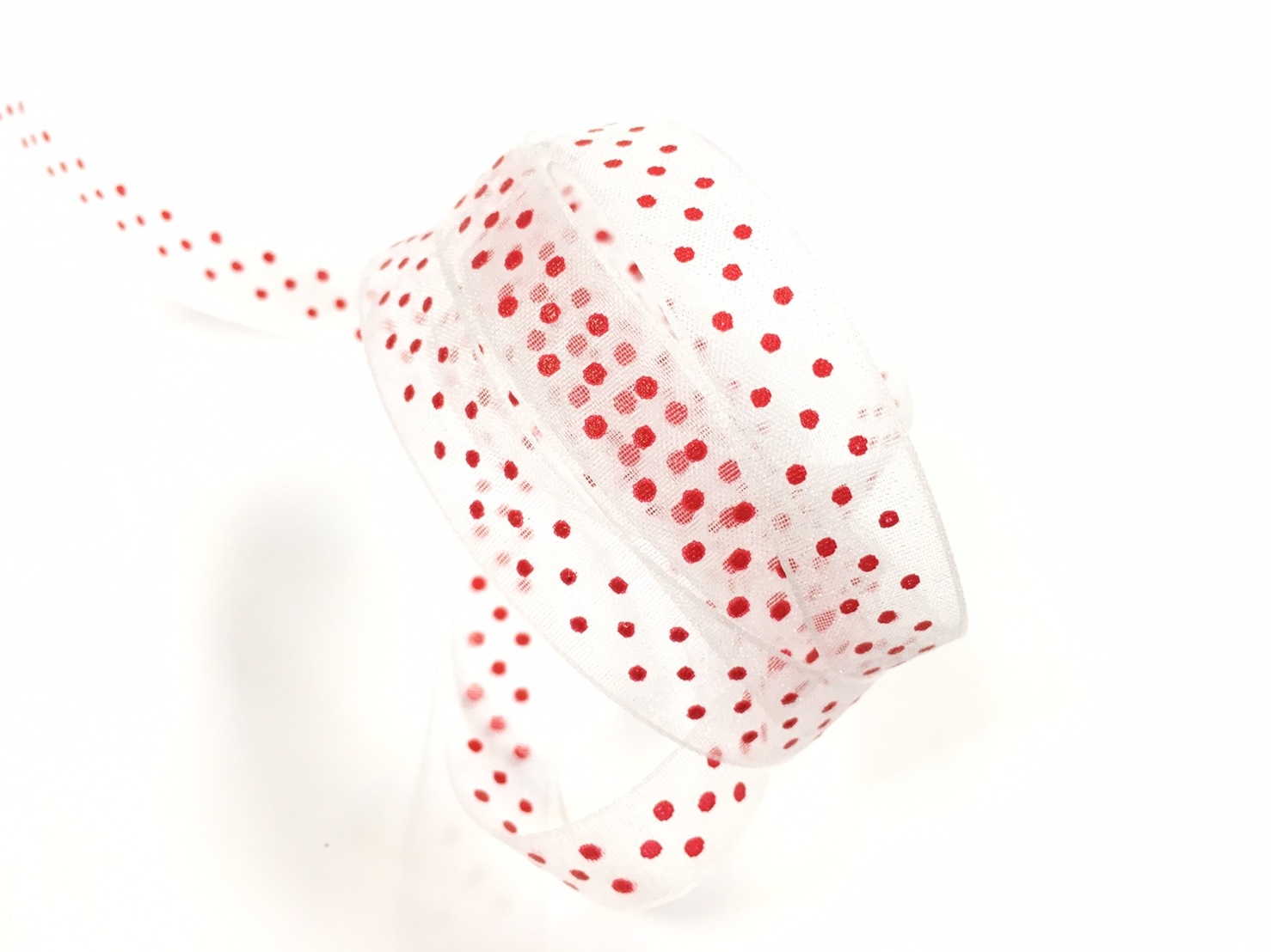 經典瑞士小圓點/網紗/12mm