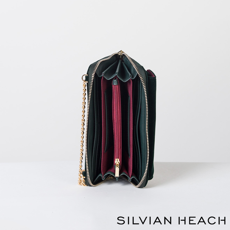 【SILVIAN HEACH】絨布長夾