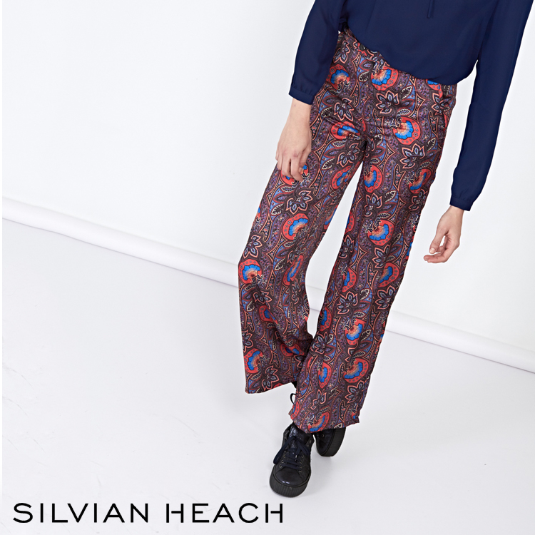 【SILVIAN HEACH】南國花版寬管褲