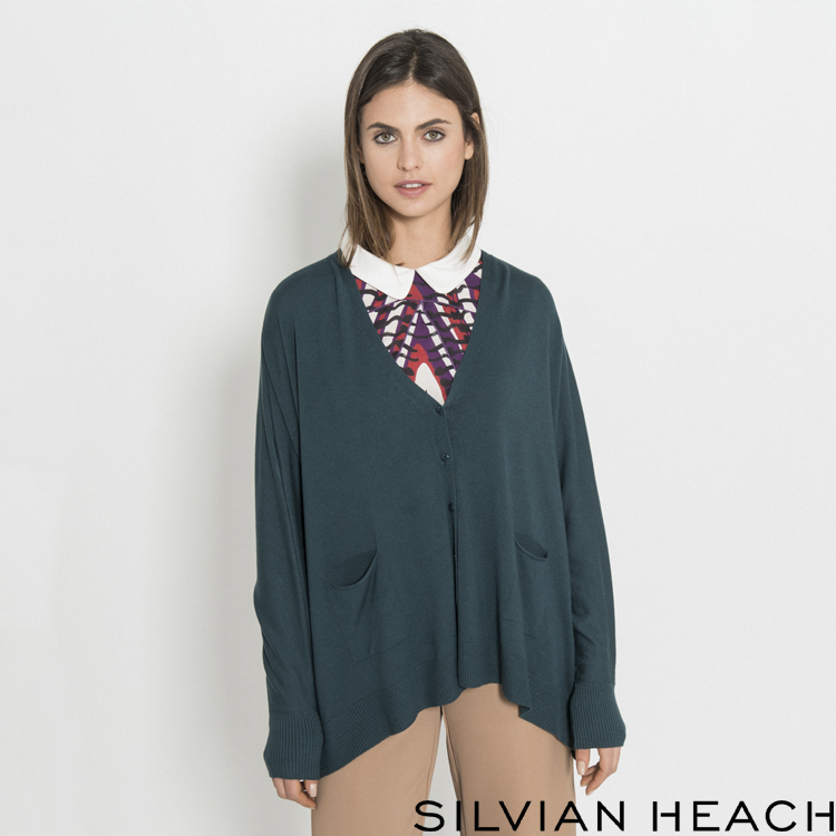 【SILVIAN HEACH】寬版針織外套