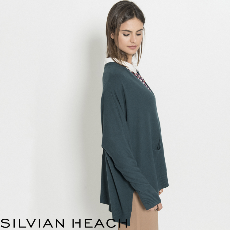 【SILVIAN HEACH】寬版針織外套