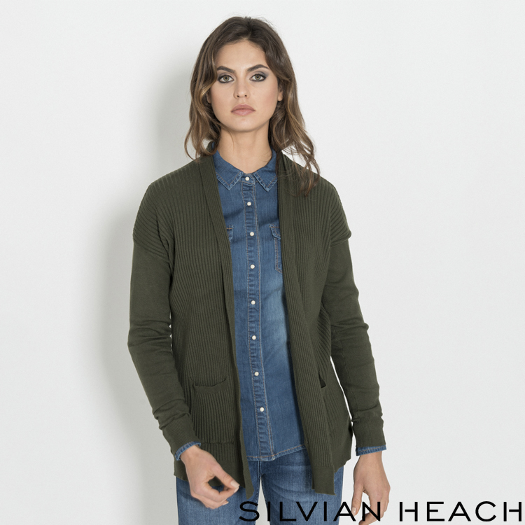 【SILVIAN HEACH】直織紋針織外套