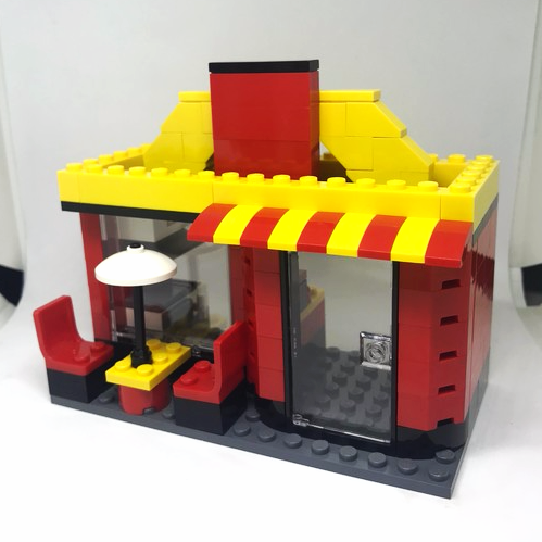 Custom Lego Fast Food Shop