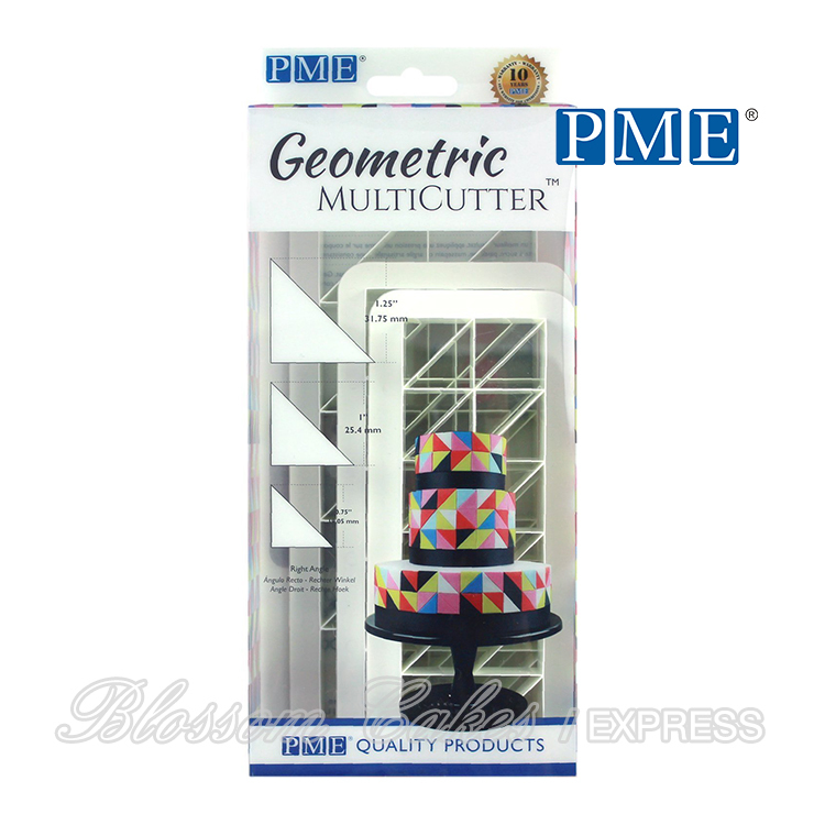 PME Geometric MultiCutters - Right-Angle Triangle - S/M/L, Set of 3