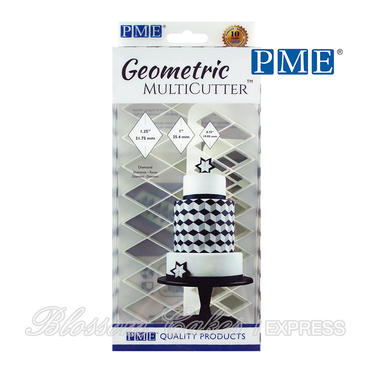 PME Geometric MultiCutters - Diamond - S/M/L, Set of 3