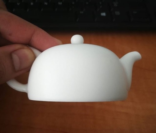 Jingdezhen Sweet Glaze Teapots White Porcelain Tea Handmade Ceramic Teapot 170ml 