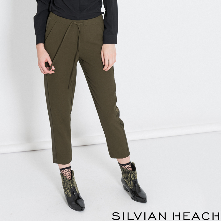 【SILVIAN HEACH】抽繩八分褲