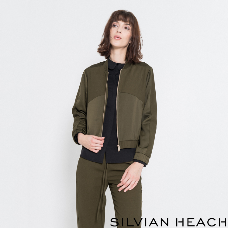 【SILVIAN HEACH】裁片造型運動外套