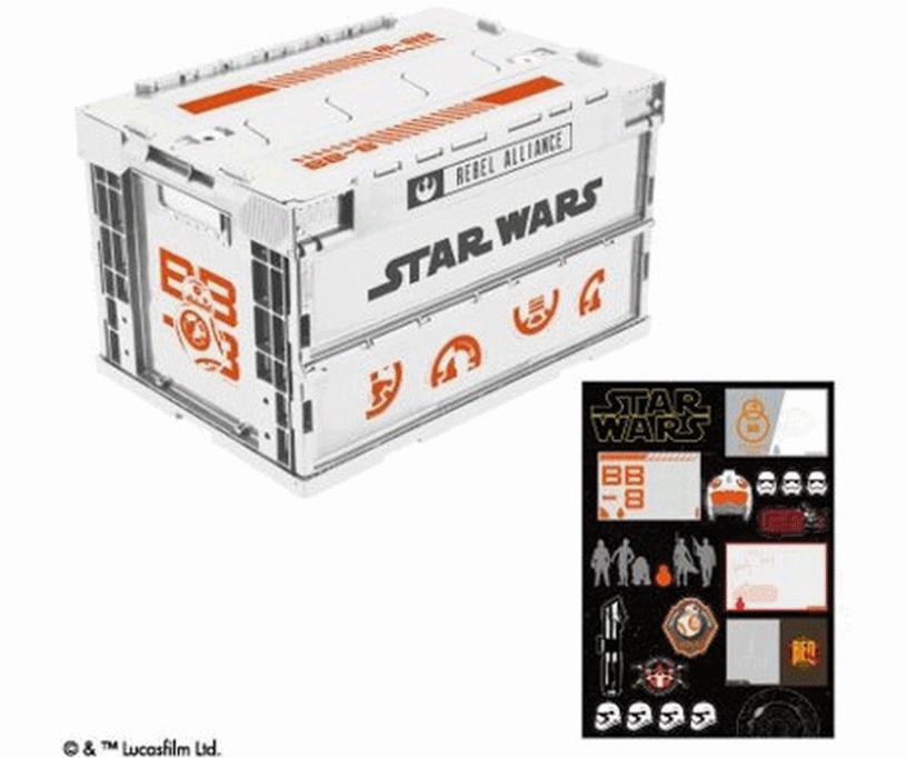 潮流x動漫x收納。Star Wars 可折疊式收納箱霸氣回歸
