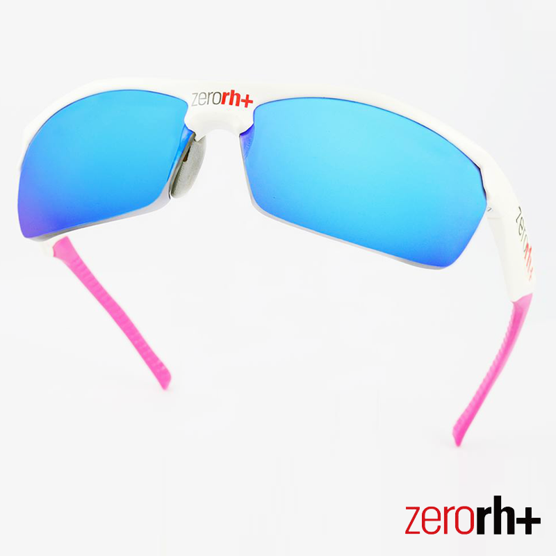 RH731白色鏡框搭配藍色水銀鏡面