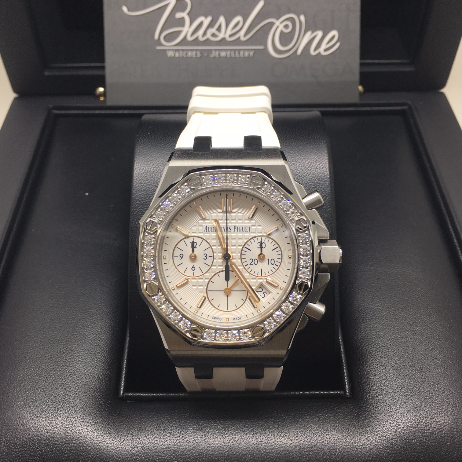 BRAND NEW AUDEMARS PIGUET 26144ST ROYAL OAK OFFSHORE CHRONOGRAPH LADY SUMMER EDITION 2017 200 PCS