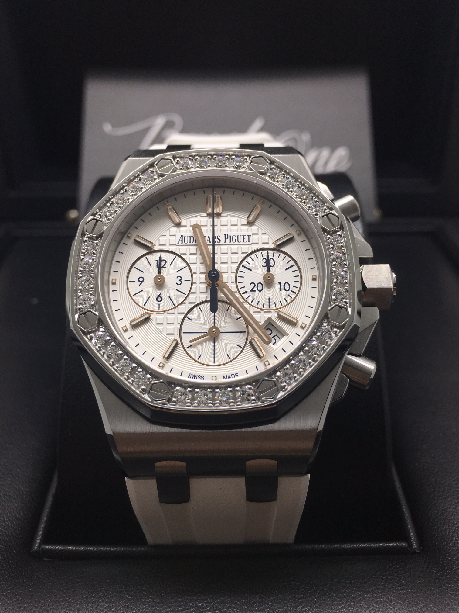 BRAND NEW AUDEMARS PIGUET 26144ST ROYAL OAK OFFSHORE CHRONOGRAPH LADY SUMMER EDITION 2017 200 PCS