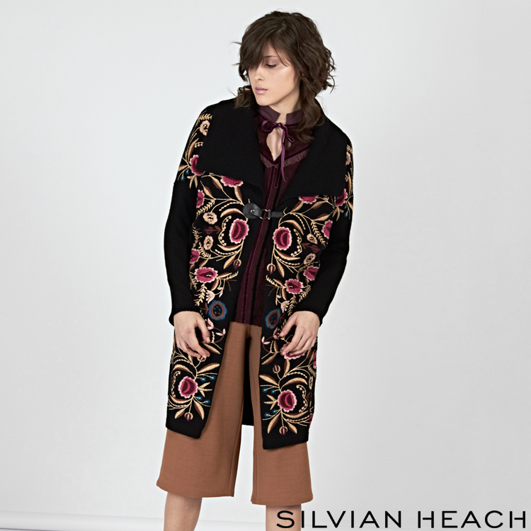 【SILVIAN EHACH】刺繡大衣