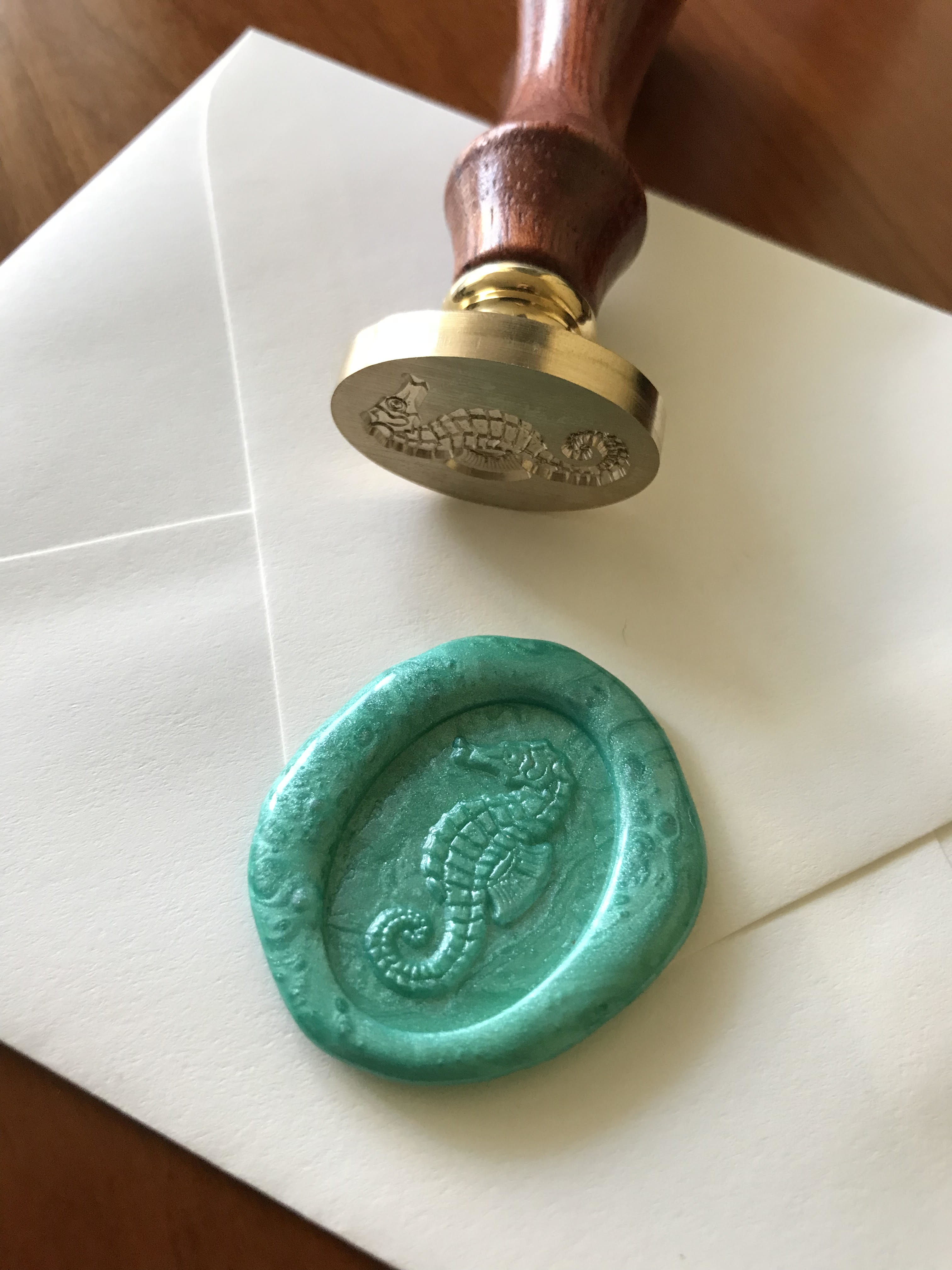 heypenman Wax Seal Stamp | Seahorse