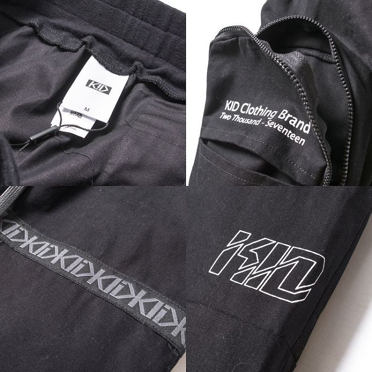 KID ® 城市狩獵工裝長褲 黑