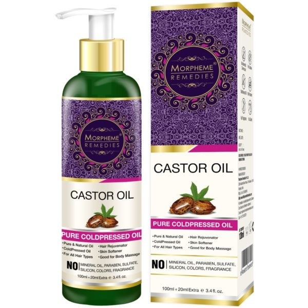 Pure Coldpressed Castor Oil 200ml Morpheme Remedies