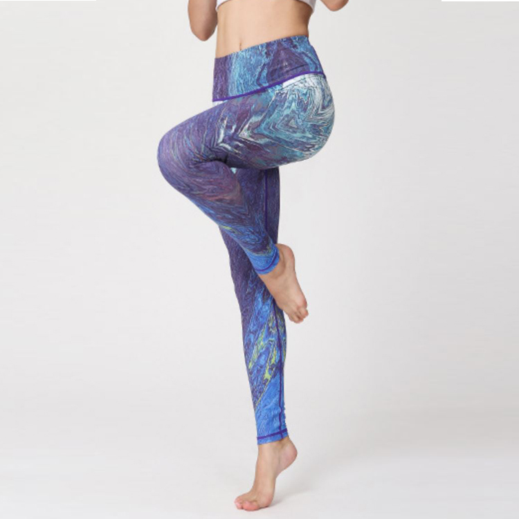 OmmyGod! Monet in Liquid State Yoga Leggings