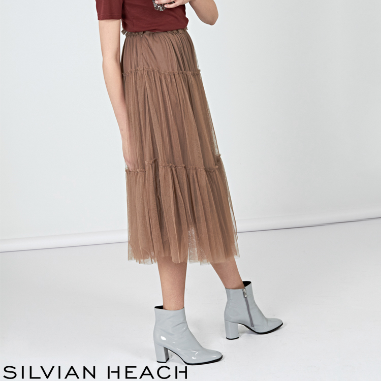 【SILVIAN EHACH】過膝蛋糕裙