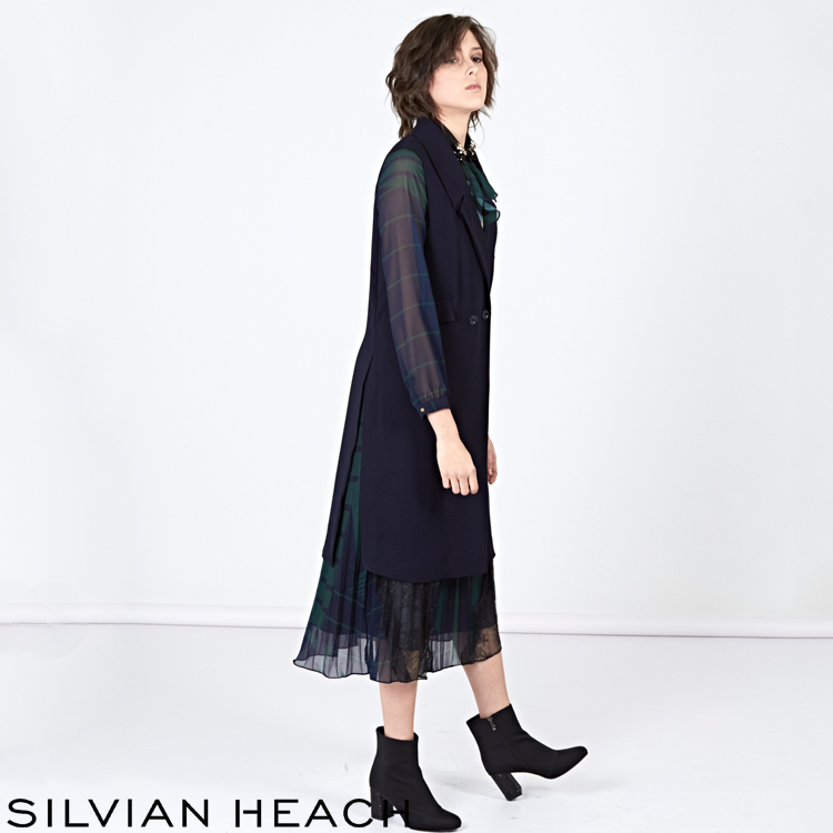 【SILVIAN EHACH】西裝領長版背心