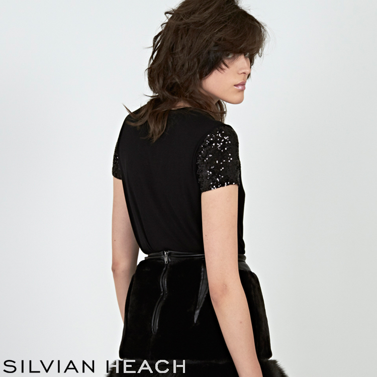 【SILVIAN EHACH】老虎徽章短袖T恤