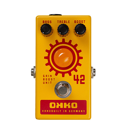OKKO 42 Clean Boost/Drive Amp Boost 增益效果器
