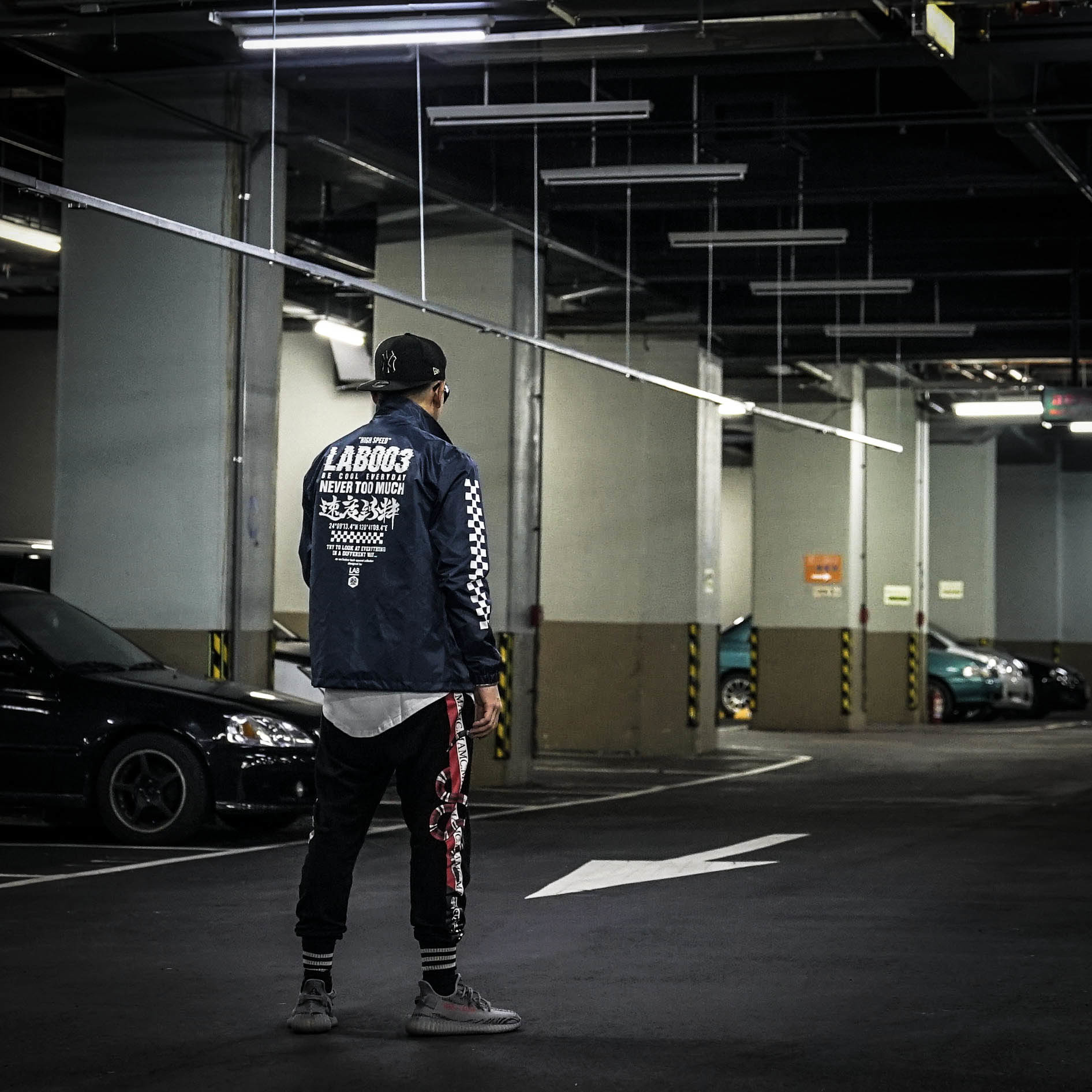 【 LAB.003 原創設計 純粹速度 防風教練外套 】