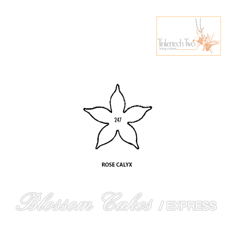 Tinkertech - Rose Calyx Cutter Medium #247