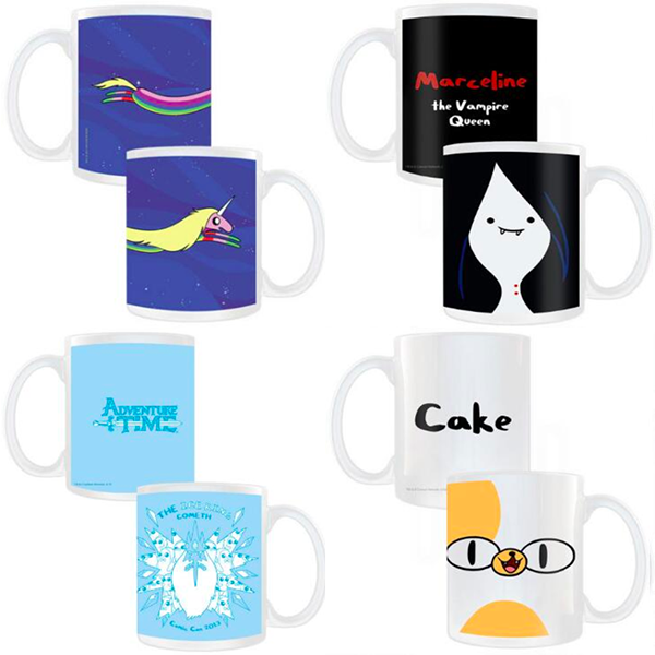 Adventure Time 探險活寶 美國卡通 Mug 彩虹姐姐 / 馬瑟琳 / 冰霸王 / 皮姐系列款馬克杯