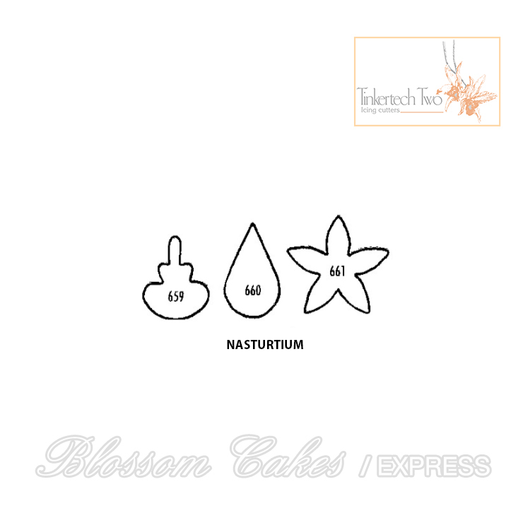 Tinkertech - Nasturtium Cutters #659-661