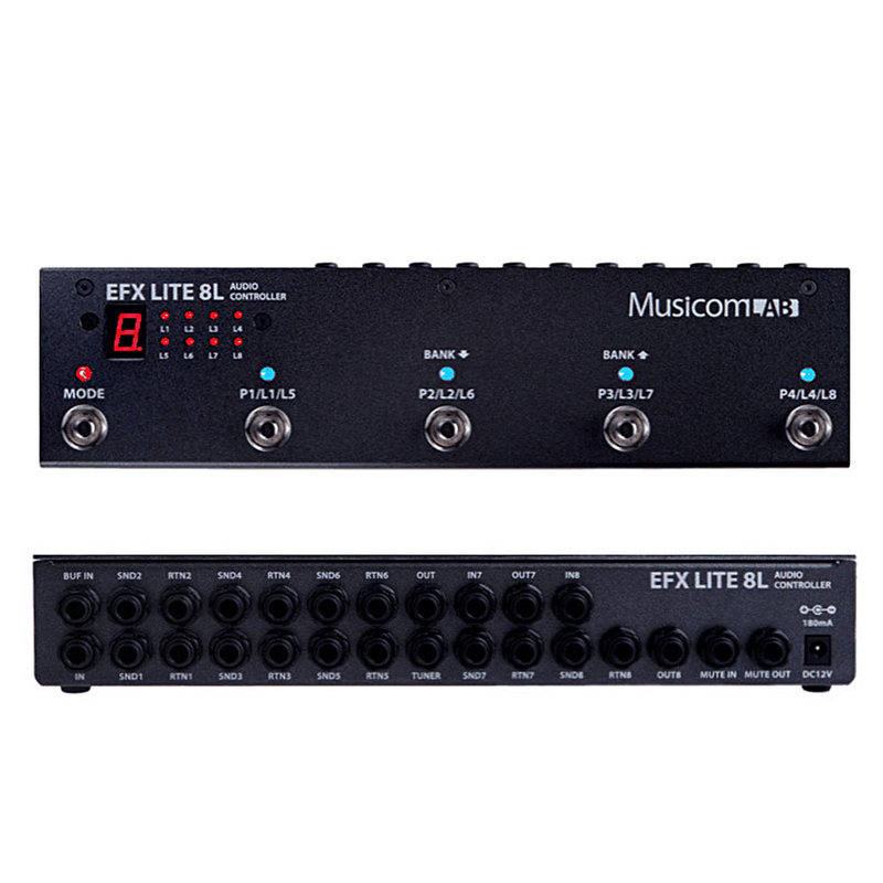 Musicom Lab EFX 8L Audio Controller 效果器迴路控制器