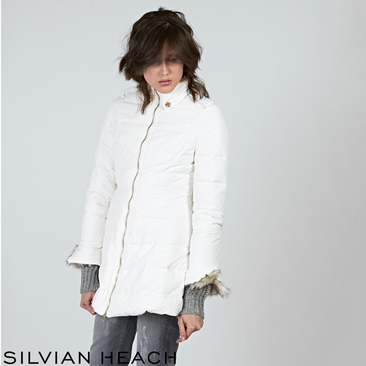 【SILVIAN EHACH】中長版立領羽絨外套
